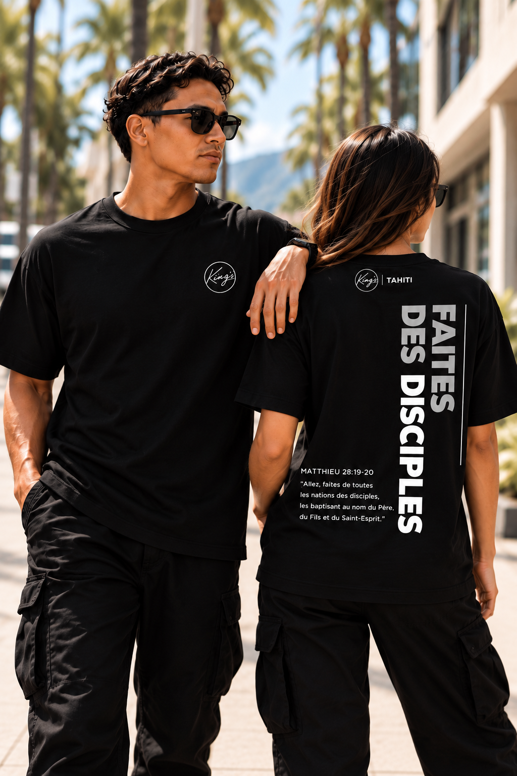 King's Mission T-shirts - "Make disciples"