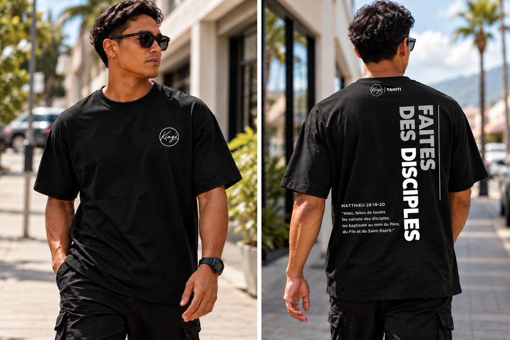 King's Mission T-shirts - "Make disciples"