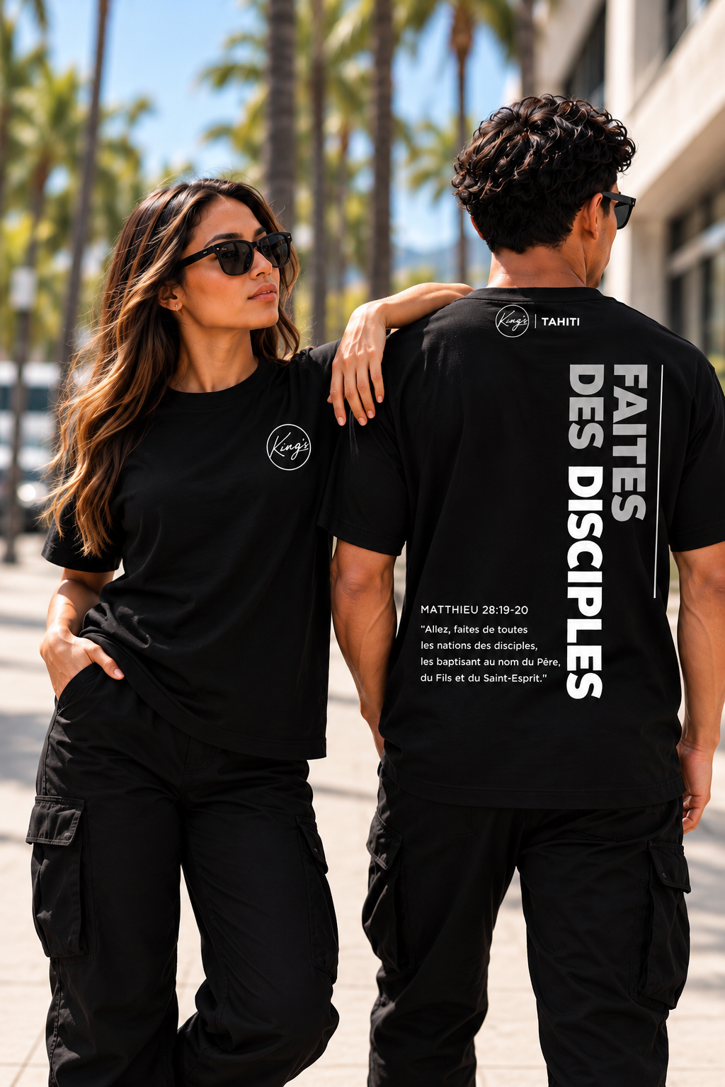 King's Mission T-shirts - "Make disciples"